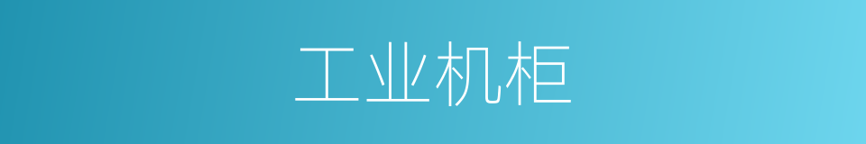 工业机柜的同义词