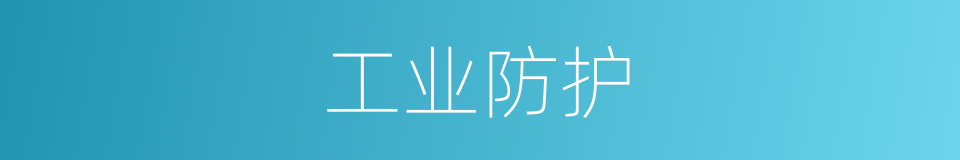 工业防护的同义词