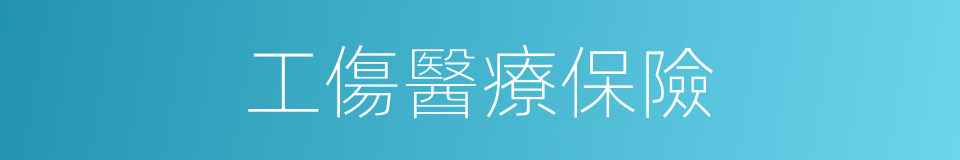 工傷醫療保險的同義詞
