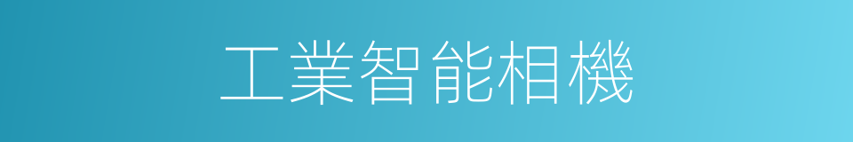 工業智能相機的同義詞