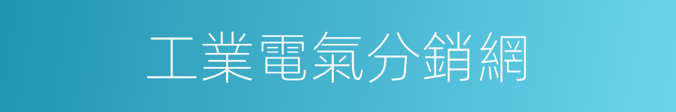 工業電氣分銷網的同義詞
