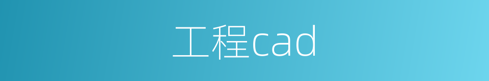 工程cad的同义词