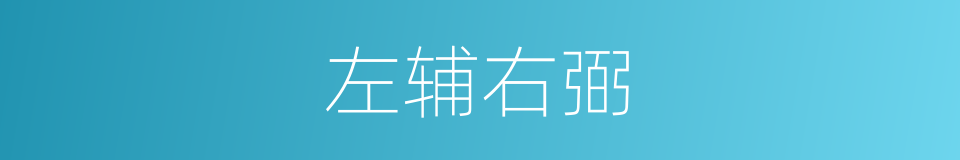 左辅右弼的意思