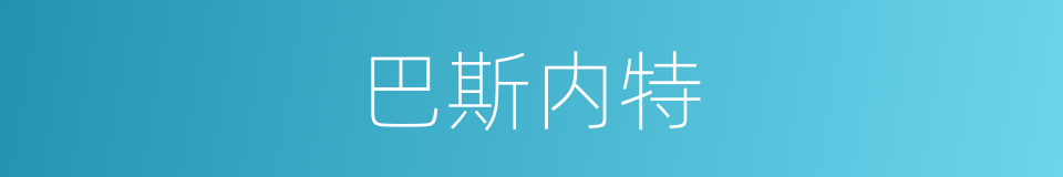 巴斯内特的同义词