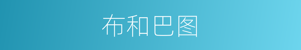 布和巴图的同义词
