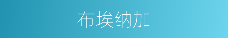 布埃纳加的同义词