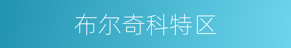 布尔奇科特区的同义词