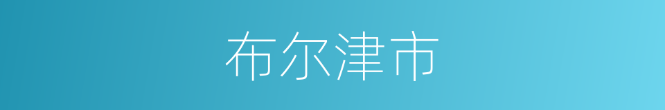 布尔津市的同义词