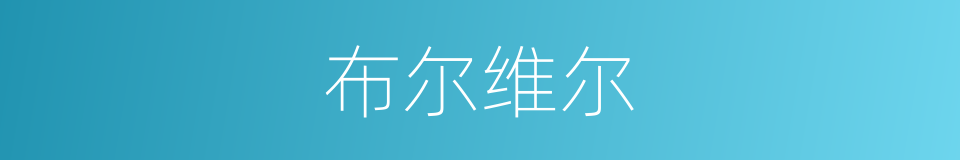 布尔维尔的同义词