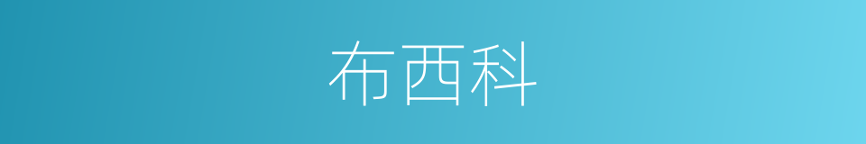 布西科的同义词