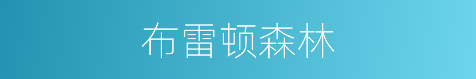 布雷顿森林的同义词
