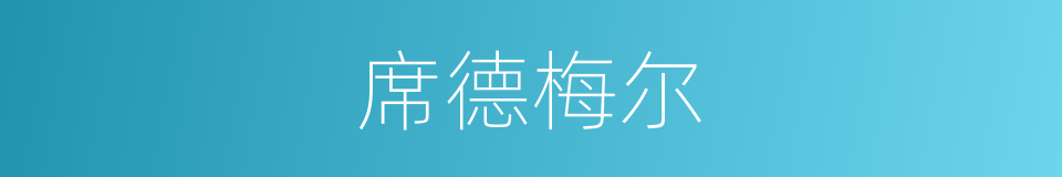 席德梅尔的同义词
