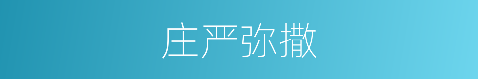 庄严弥撒的同义词