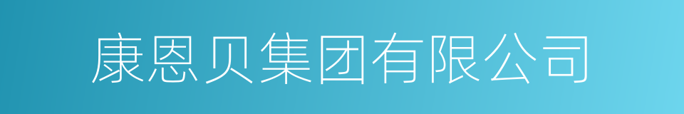 康恩贝集团有限公司的同义词