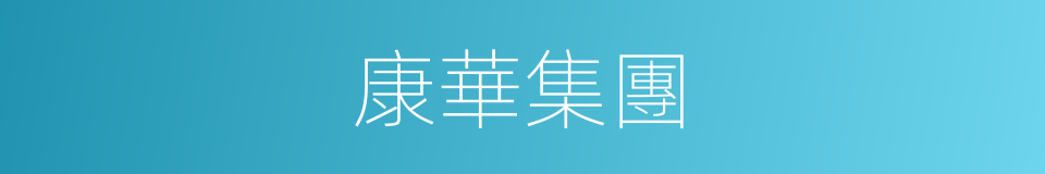 康華集團的同義詞