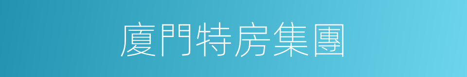 廈門特房集團的同義詞