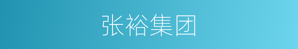 张裕集团的同义词