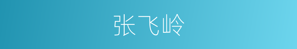 张飞岭的同义词