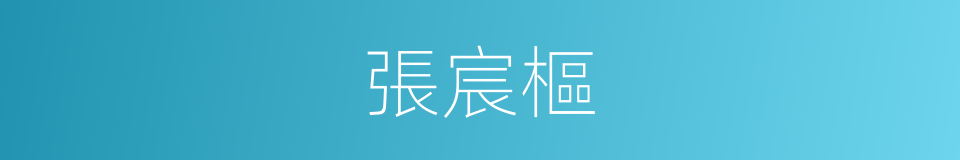 張宸樞的同義詞
