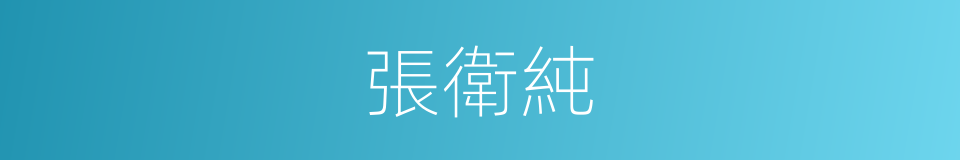 張衛純的同義詞