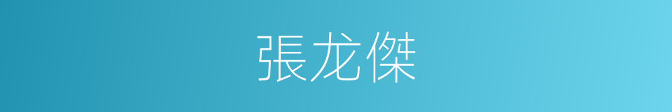 張龙傑的同義詞