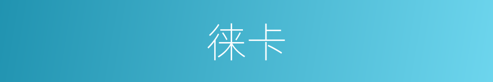 徕卡的同义词