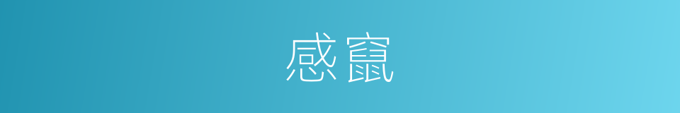 感竄的同義詞
