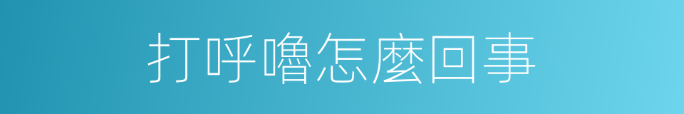 打呼嚕怎麼回事的同義詞