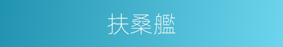 扶桑艦的同義詞