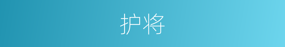 护将的意思
