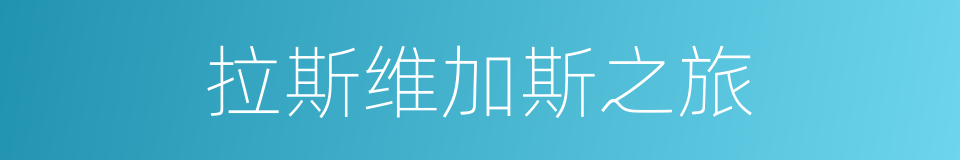 拉斯维加斯之旅的同义词
