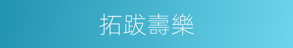 拓跋壽樂的同義詞