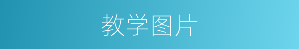 教学图片的同义词