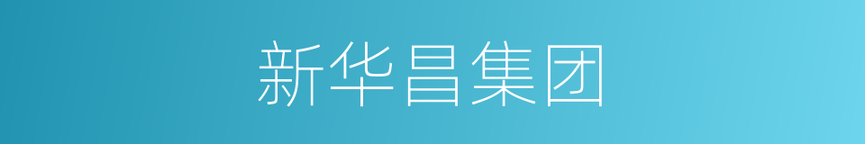 新华昌集团的同义词
