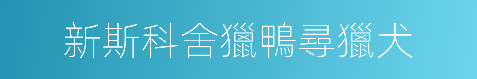 新斯科舍獵鴨尋獵犬的同義詞