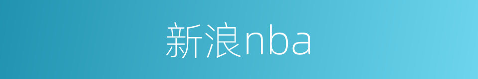 新浪nba的同义词