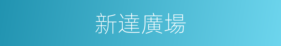 新達廣場的同義詞