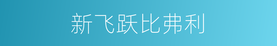 新飞跃比弗利的同义词
