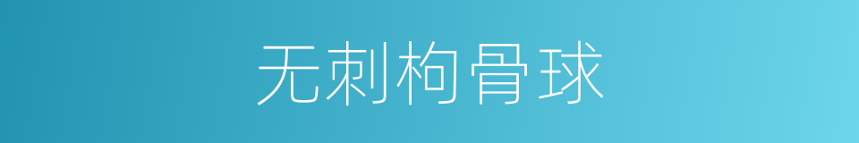 无刺枸骨球的同义词