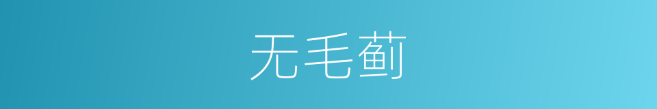 无毛蓟的同义词