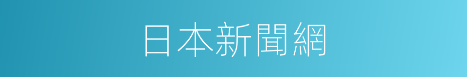 日本新聞網的同義詞