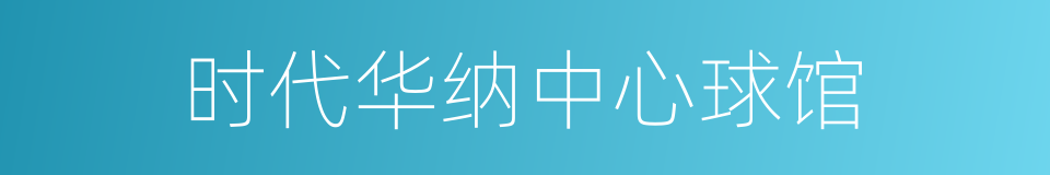 时代华纳中心球馆的同义词