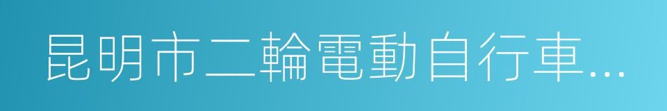 昆明市二輪電動自行車被盜搶情況證明的同義詞