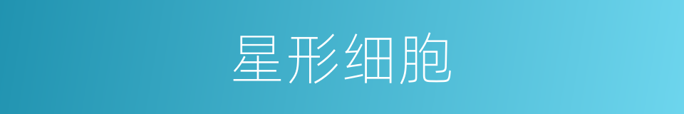 星形细胞的同义词
