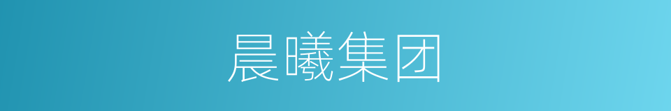 晨曦集团的同义词