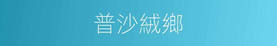 普沙絨鄉的同義詞