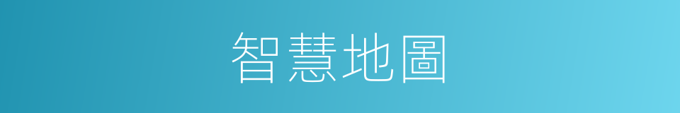 智慧地圖的同義詞