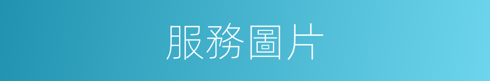 服務圖片的同義詞