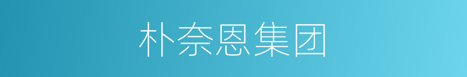 朴奈恩集团的同义词