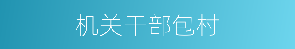 机关干部包村的同义词